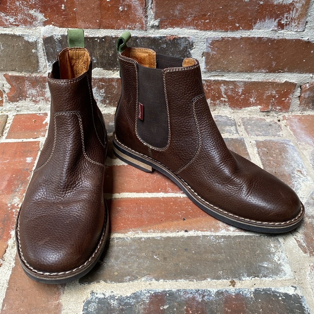 Original Penguin Kris Pebbled Leather Chelsea Boot  Size 9.5